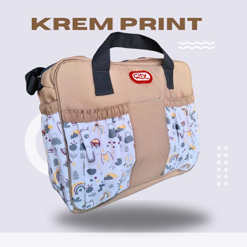 Tas Bayi Ukuran Besar Tas Bayi Ransel Bayi  Model Print Premium Bags diaper  bag 4
