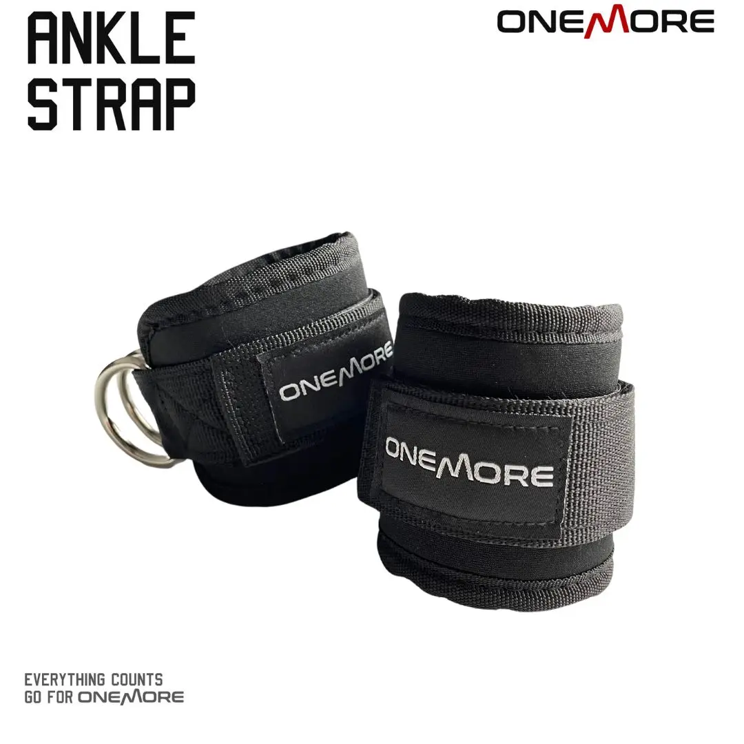 ONE MORE Premium Gym Ankle Strap