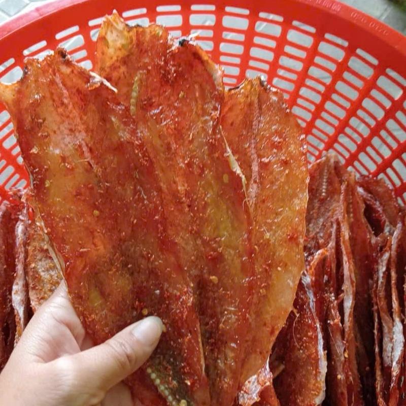 Khô cá mối ngọt không xương, mối xốp (túi 1kg) Food, vị mặn ngọt vừa ăn