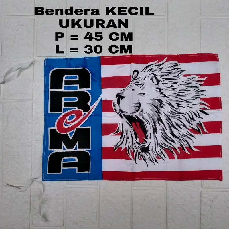 BENDERA AREMA UKURAN KECIL 3
