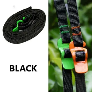 TaffGUARD Strap Tali Pengikat Barang Camping Rope Metal Quick Hook - BC098K