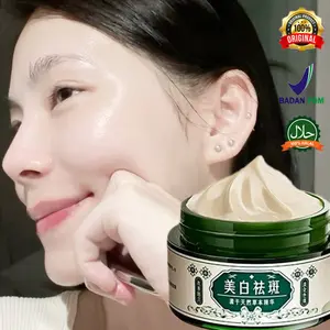 Krim Pemutih Penghilang Flek Hitam membandel Alami Pemutih Concealer Pemutih Kuat Tahan Air Dan Pelembab Memutihkan Krim siang dan malam Mencerahkan Kulit Anti Penuaan Anti-kerut krim Pemutih wajah glowing 30g