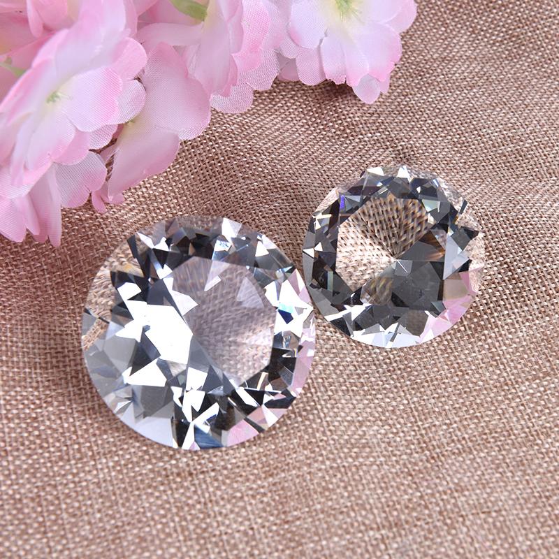 Product Introduction of Clear Paperweight Faceted Cut  Giant   Decor Craft 32