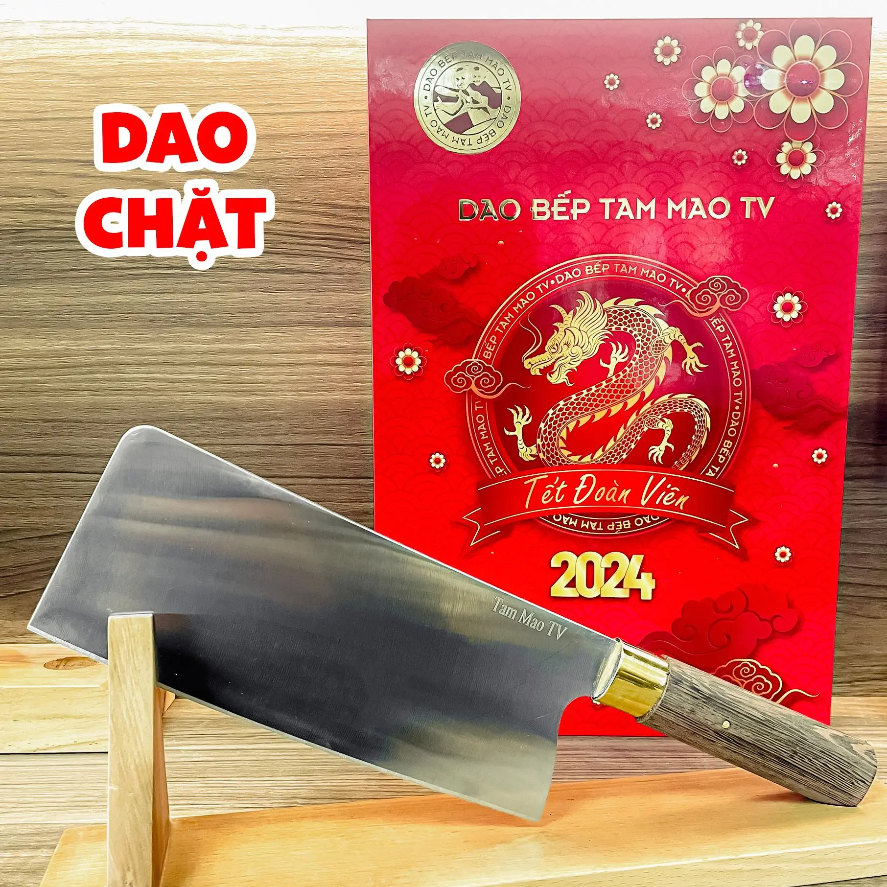 [AUS8] Dao Chặt Tam Mao TV không gỉ, sắc bén - Bảo hành 6 tháng