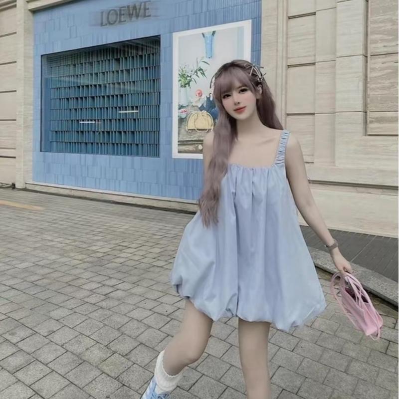 ÁO Váy thô baby doll dáng bí 2 lớp - Hân Linh shop