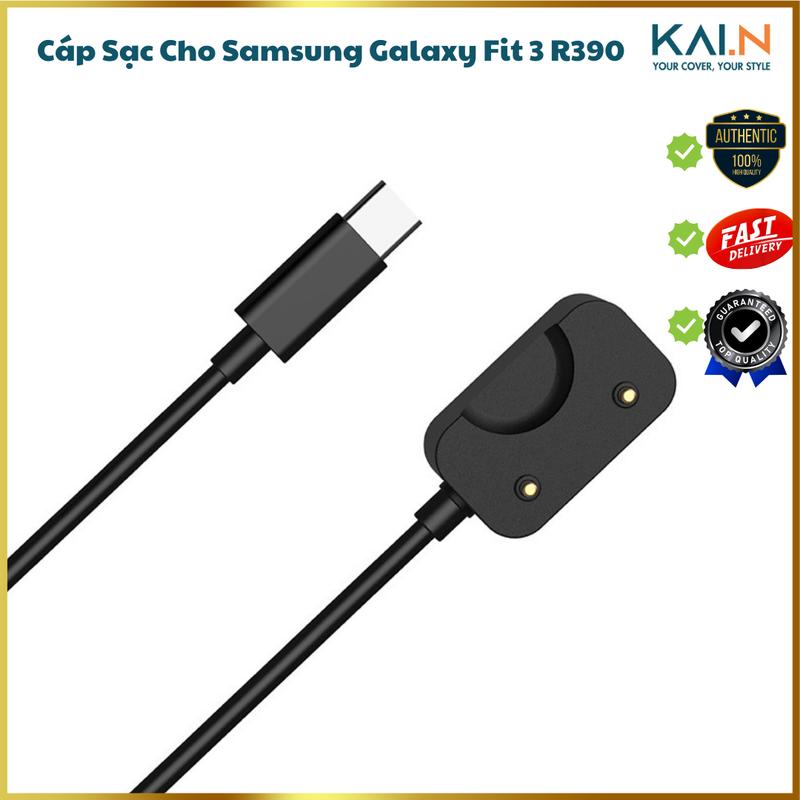 Dây cáp sạc cho Đồng Hồ Samsung Galaxy Fit 3 R390 cổng USB C