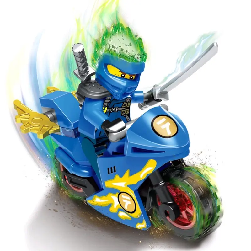 Mainan ninjago motor rambut api 61082 2