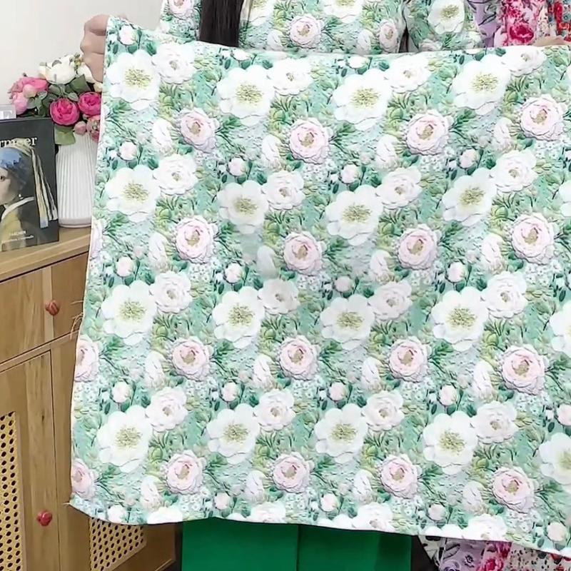 Áo Dài Lụa cao cấp mát mịn, in hoạ tiết 6D cực sắc nét (AT2) 2