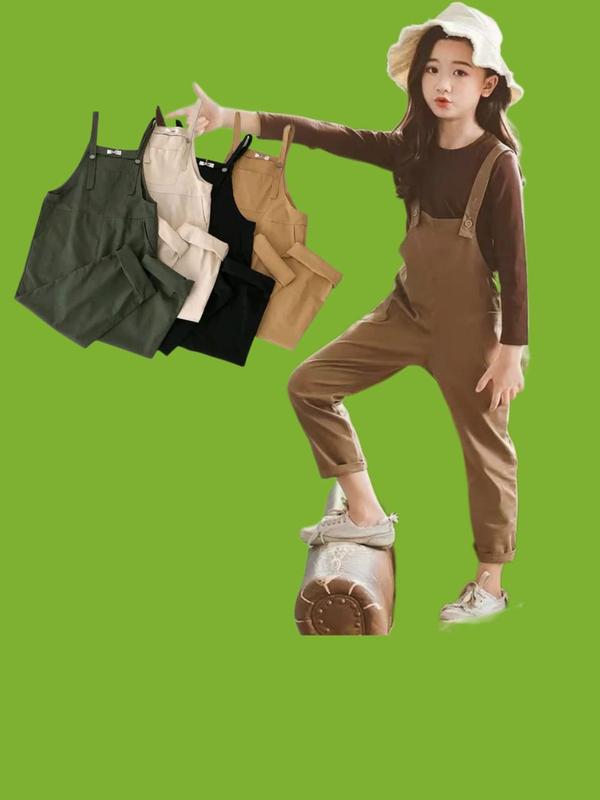 Baju Kodok Anak 10 -13 Tahun Jumpsuit Overall Celana Panjang Low Waist Katun Bunga Fashion Katun 9