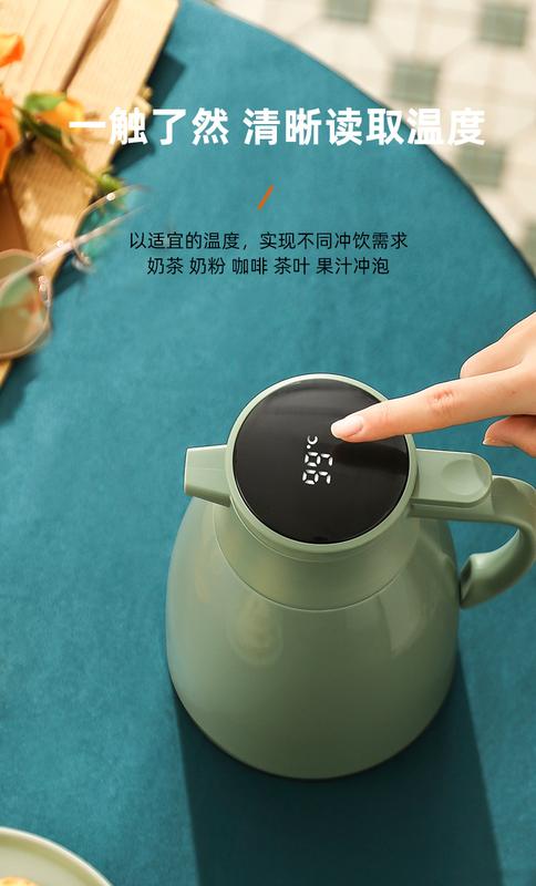 Product Introduction of 2L Thermal Insulation Kettle Household Large Capacity Thermos Glass Liner Insulation Bottle Teapot Kettle Hot Water Bottle Cup Drinkware Flasks 17