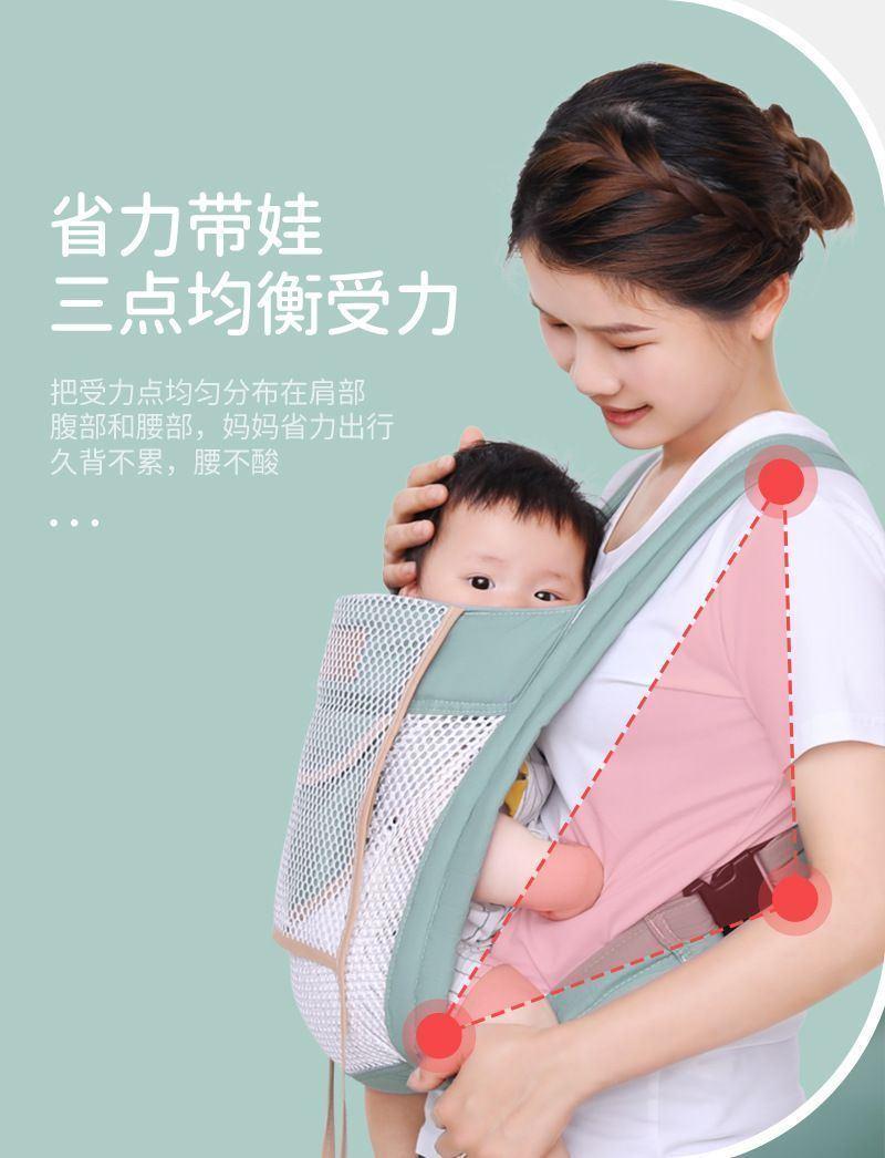 Product Introduction of Baby Carrier for Outdoor Use, Easy Front and Back Use, Front Carry Style, Lightweight Newborn Baby Carrier, Hands-Free Baby Carrier 1