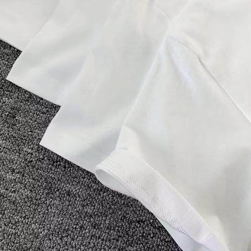 Product Introduction of Suits for Men Suits for Men 2024 New Summer Thin Handsome Clothes Sports Casual Wear Fashion Brand Suit Short T Shorts Two-Piece Set 6