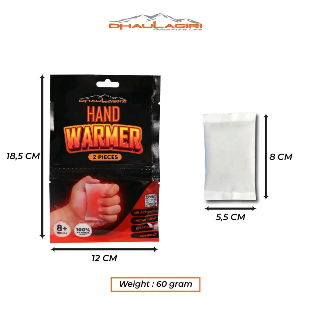 Hand Warmer Dhaulagiri Penghangat Tangan - Heat Pack Survival Kit
