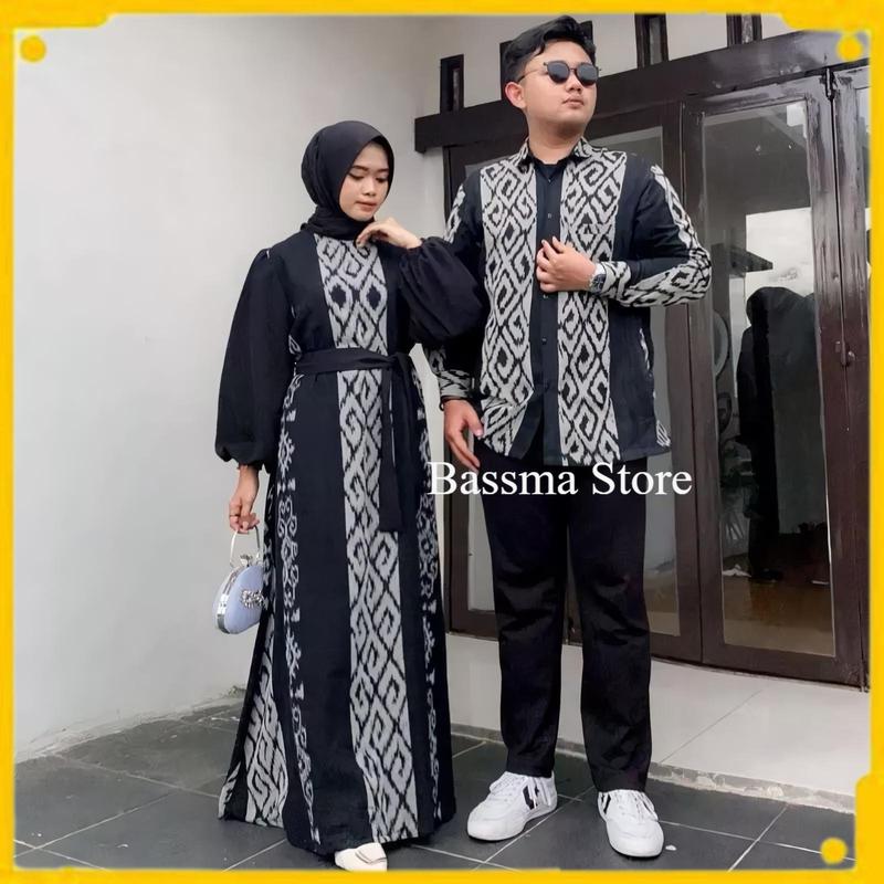 COD TERMURAH Baju Batik Tenun couple suami istri ready size S M L XL XXL Katun 0