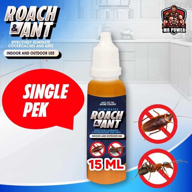 Cockroach Drops 15ML Roach & Ant Bait Drops - Effective Cockroach & Ant Killer for Home ...