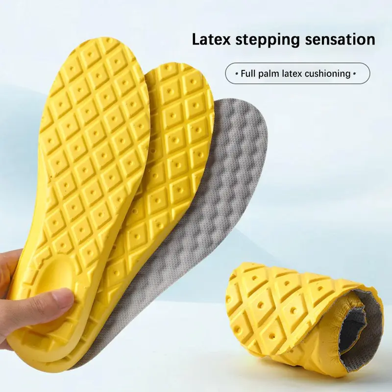Miếng Lót Giày Thể Thao, Mềm Mại, Unisex, Hút Ẩm, Không Mùi, Thoáng Khí, Chống Mồ Hôi, Hấp Thụ, U2O4, Dành Cho Phụ Nữ Và Nam Giới 3