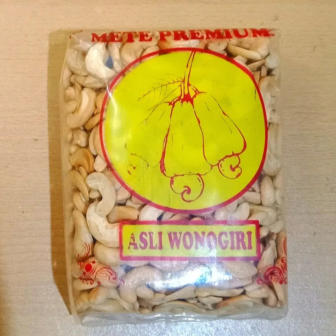 kacang mete belah oven kemasan 500gr Food