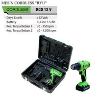 Gambar RYU RCD 12V Cordless Drill / Mesin Bor Obeng Baterai 12 Volt dari Drill&Co Kota Administrasi Jakarta Barat 3 Tokopedia