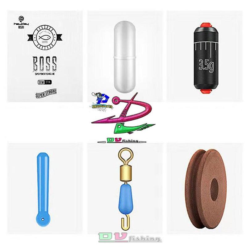 Product Introduction of 1 Bộ dây trục câu đơn câu đài buộc sẵn cước câu cá TÀNG HÌNH đủ kícḣ cỡ, thẻo câu đa năng. 24