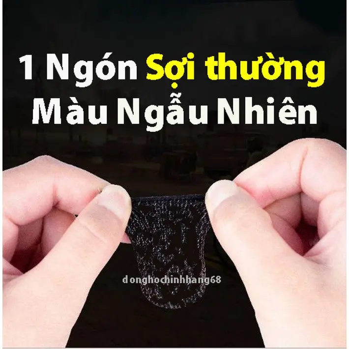 Găng tay chơi game ff, Pubg, Liên Quân....Bao Tay Chơi Game Chống Mồ Hôi 8