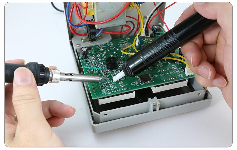 Product Introduction of BST-018/108 Metal Desoldering Pump Suction Tin Gun Soldering Sucker Pen Removal Vacuum Soldering Iron Desolder Tools Hot Sell 6