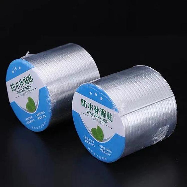 5m Băng Keo Chống Thấm, Vá Lỗ Thủng Nhật Bản, Siêu Dính (bản 5 cm) - Dán được mọi bề mặt tôn, nhựa, gỗ, bê tông,... silicon  chống keo  cuộn