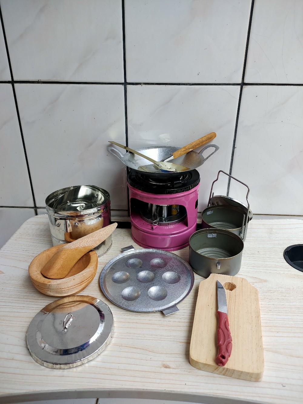 Mainan Masak Masakan anak Paket Rantang