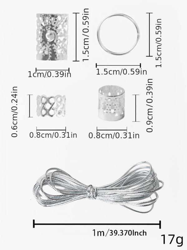 Hollow Out Design Hair Ring, 41pcs/set Fashionable Hair Accessories for Women & Girls, Trendy All-match & Exquisite Hair Accessories for Daily Wear, Gifts for Her 5
