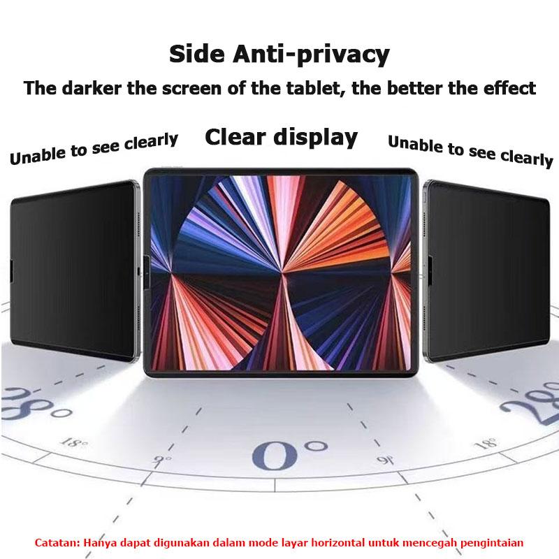 Anti Spy Screen protector Privacy For Samsung Galaxy Tab S7/S8/S9/S9FE/S10/S10FE/A9/A11/A9+/A11+/10FE+ Reusable Magnetic Screen Protector Anti Spy Screen protector Privacy For Samsung Galaxy Tab S7/S8/S9/S9FE/S10/S10FE/A9/A11/A9+/A11+/10FE+ Reusable Magnetic Screen Protector