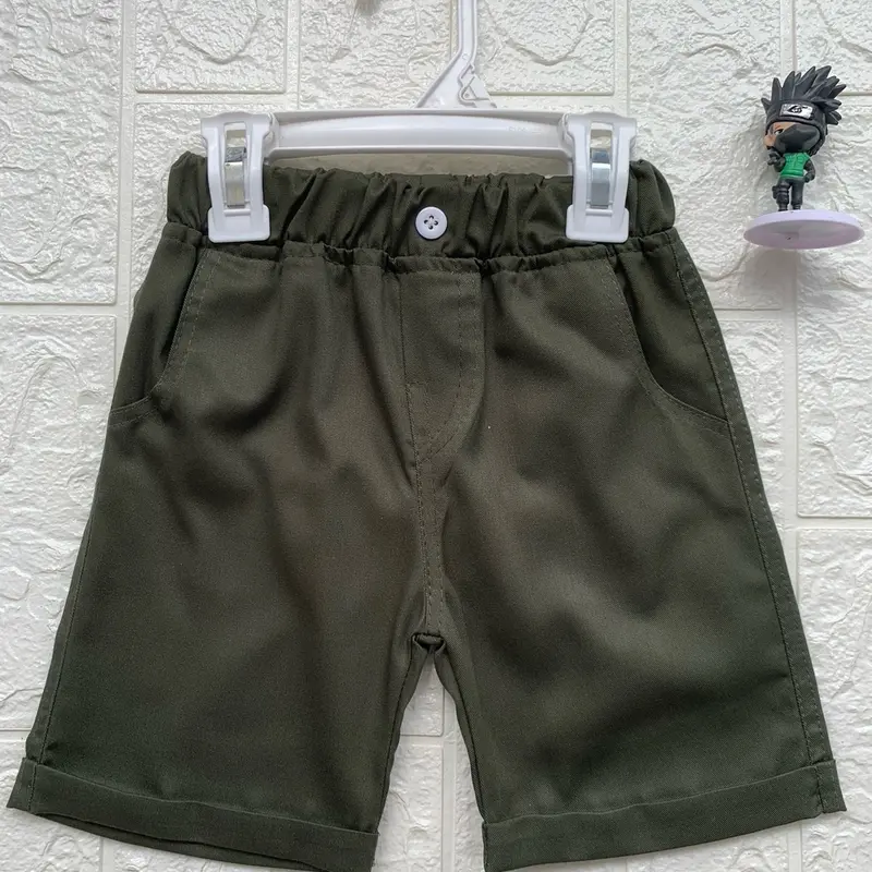 Khalifkids Celana Chino Pendek anak Laki-Laki Umur 1-6 Tahun Bahan Katun Drill Premium Distro 3