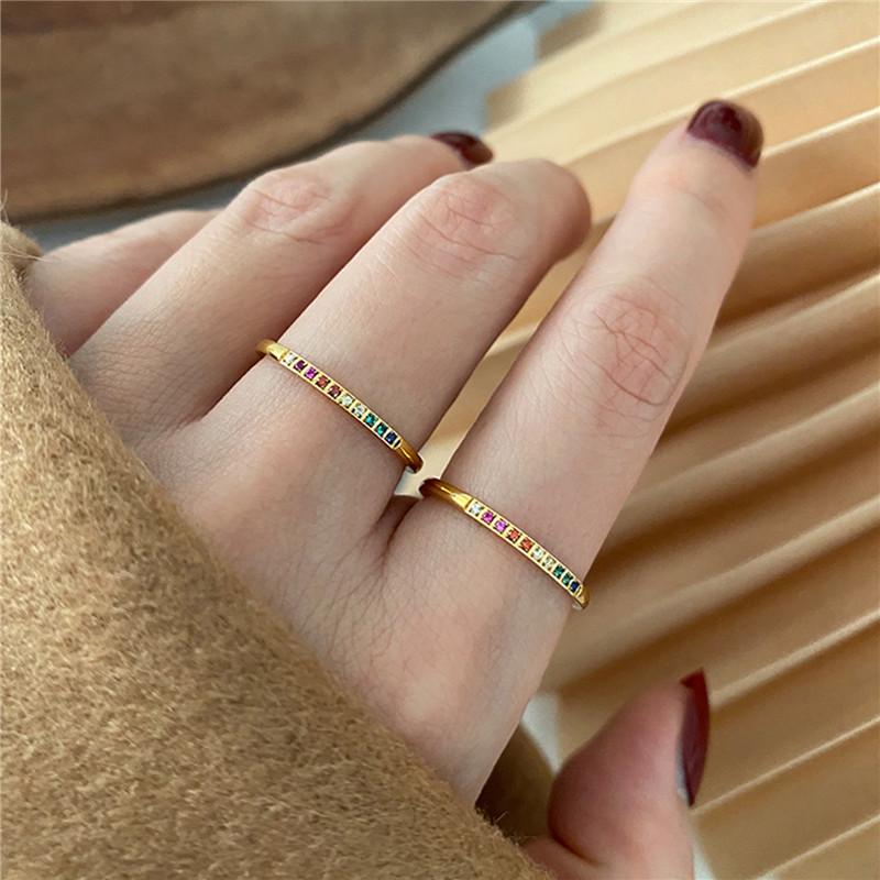 Nhẫn Dễ Phối Đồ Thời Trang Ngọt Ngào Dành Cho Nữ, Cá Tính Sáng Tạo, Phong Cách Ngầu 0