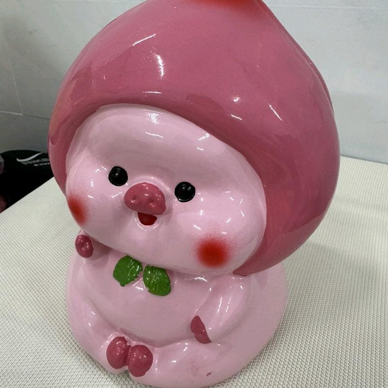 Bé Đào Nhỏ Bóng, Heo Đất, Lợn Đất, Ống Heo Tiết Kiệm, Ống Heo Ống Tiết Kiệm hộp đựng tiền pokemon gỗ hũ mọi lợn tiết kiệm atm mini đấttiếtkiệm con két sắt