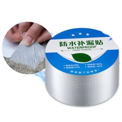 Cuộn 5 mét băng keo dán rộng 5cm/10cm/20cm miếng dán siêu dính - siêu chống thấm nước - siêu chống dột độ bền cao dễ sử dụng Băng Keo Chống vá tường 1