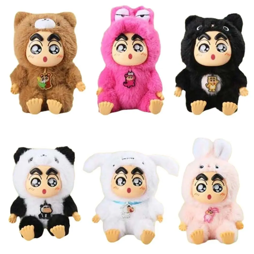 Fantasy Forest Series Collectible Model Crayon Shin-chan Doll Figures Cute Anime Doll 15cm/22cm Shin-chan Plush Keychain Animal Cartoon Crayon Shin-chan Plush Doll Birthday Gift