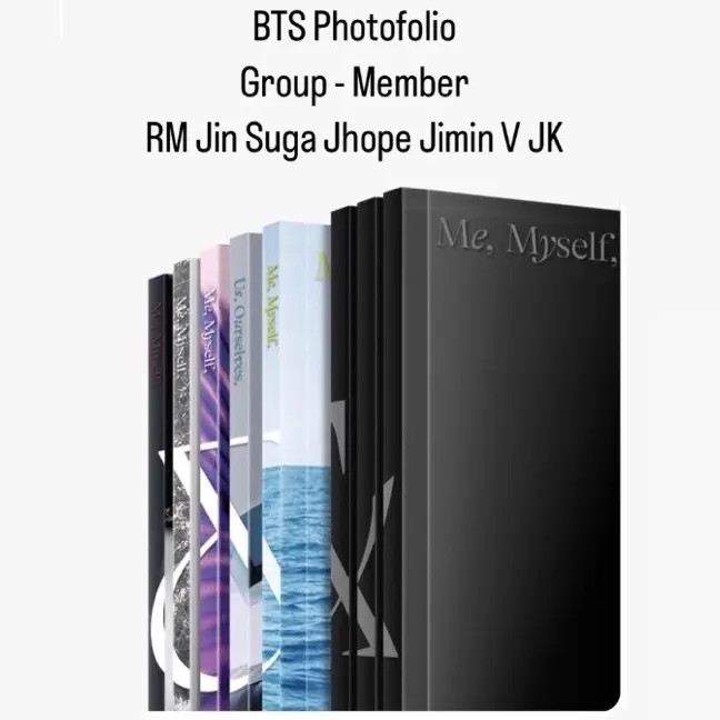 [READY INA] PHOTOBOOK PHOTO-FOLIO BTS JK, RM, JIMIN, JIN, WE, V