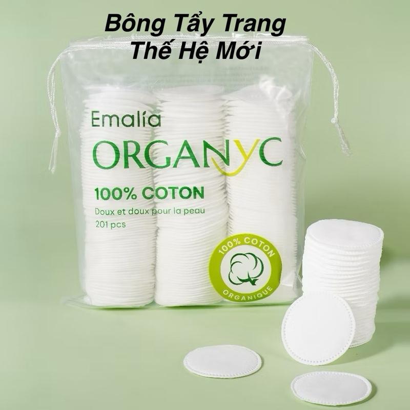  Bông tẩy trang Emalia Cotton 201 miếng và 120 miếng cao cấp thế hệ mới không bám lông 