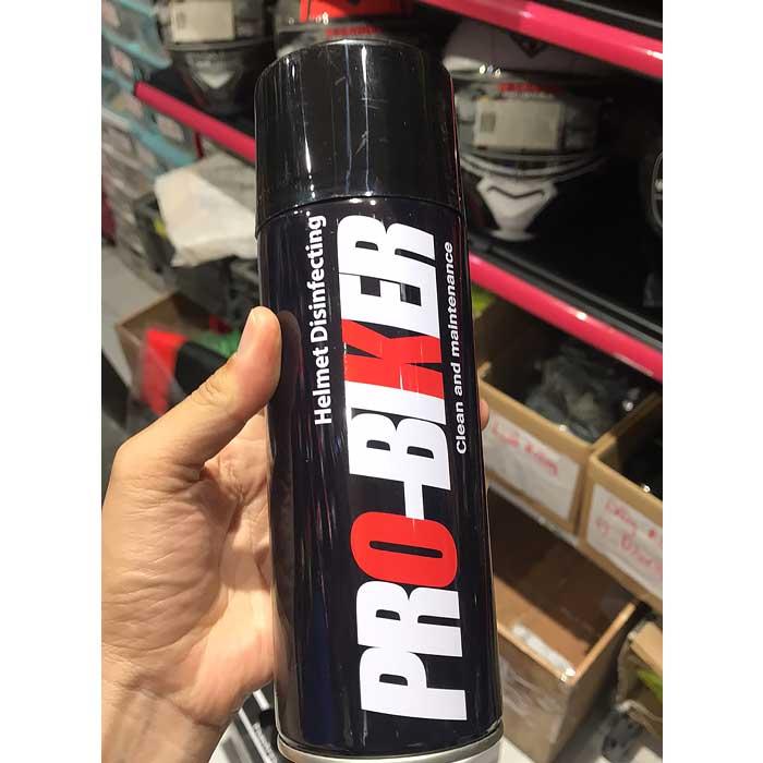Product Introduction of Chai làm sạch khử khuẩn khử mùi nón bảo hiểm ,găng tay, áo khoác ,giày Pro-biker 11