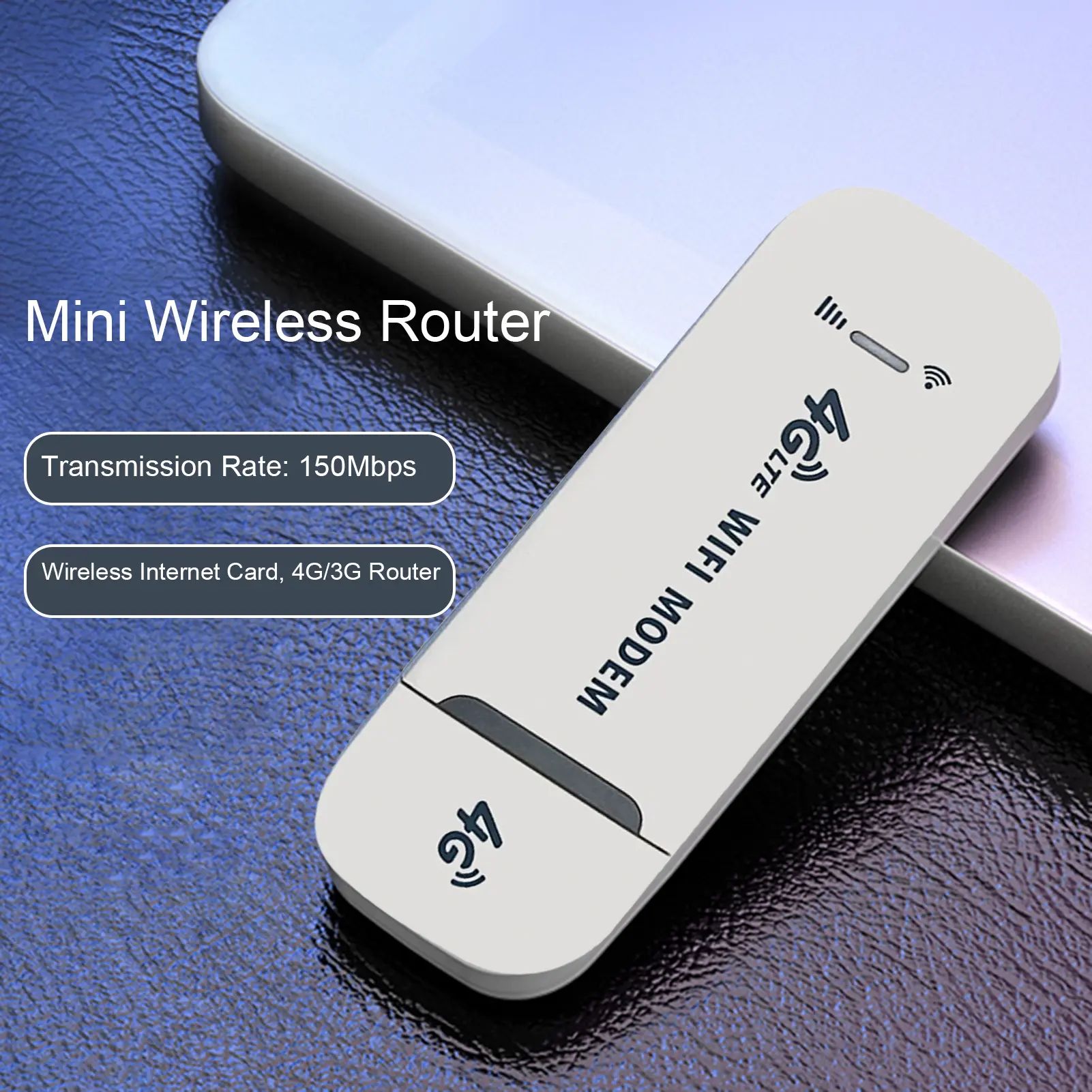 Card Mạng H760 150Mbps Thông Dụng, Phạm Vi Rộng Tốc Độ Cao, Chống Nhiễu, Tín Hiệu Ổn Định, Modem USB Có Khe Cắm SIM, Bộ Định Tuyến WiFi 4G LTE, Điểm Phát Sóng Di Động Băng Thông Rộng Không Dây Cho Gia Đình