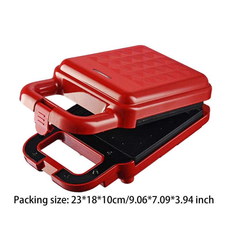 Product Introduction of Electric Sandwich Maker Household Double Sided Heating Space Saving Waffle Maker for Waffle Toastie Panini Omelette Breakfast 0