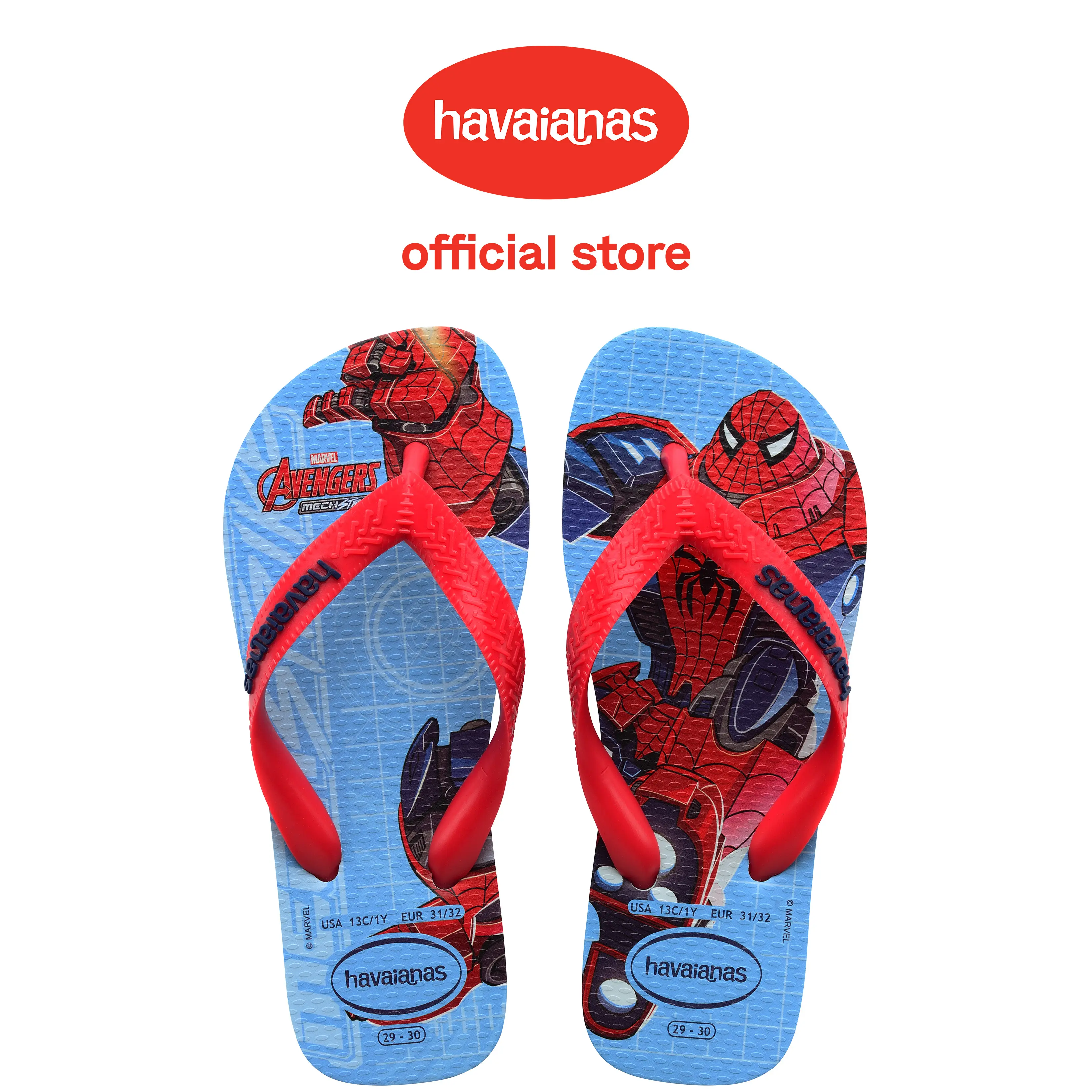Havaianas 2404 Top Disney Marvel Ii - Blue Water - Sandal Anak