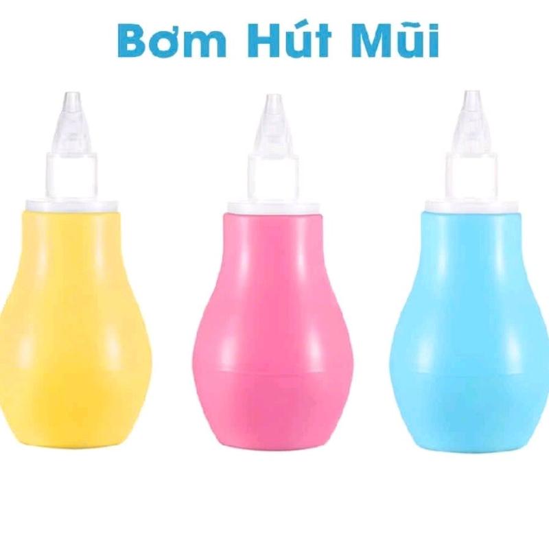 Dụng cụ hút mũi quả bóp đầu silicon mềm cho bé 4