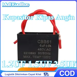 Mall Kualitas 1PC Kondensator pemula Fan, ventilator langit, kondensator hood jangkauan Kapasitor mulai kipas