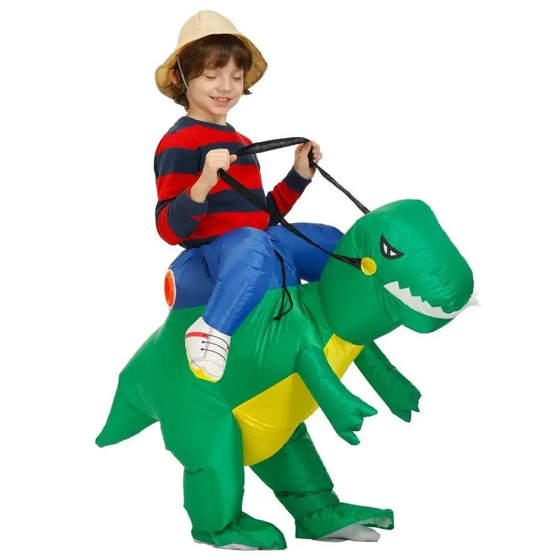 [HỎA TỐC] Trang phục hóa trang Khủng Long T-Rex cho bé trai bé gái Động vật bơm hơi Halloween 0