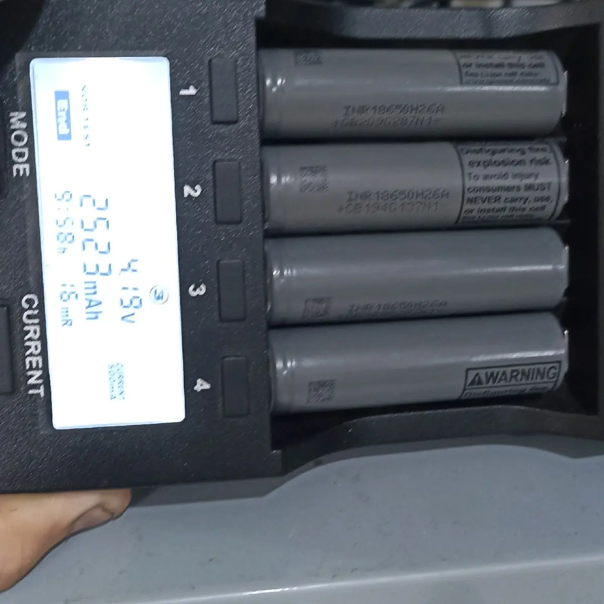 pin lg 2600mAh xả cao 25A