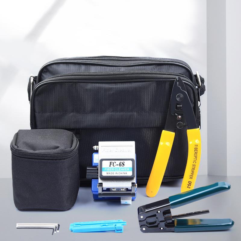 【Ready Stock】 Optical Fiber Cold Splicing Tool for Fusion Termination Optical Power Meter Clea 1