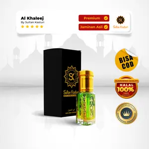 Minyak Wangi Al Khaleej - Parfum Al-Khaleej Murni 6ml - Sultan Kasturi (NON ALKOHOL)