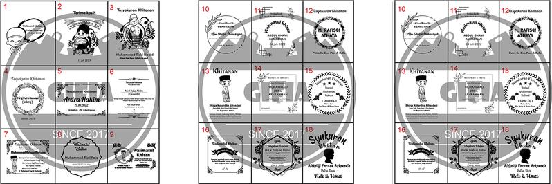 Product Introduction of 100pcs 25x35x8cm Goodie Bag Custom Sablon / Tas Spunbond Handle / Tas Kain 24