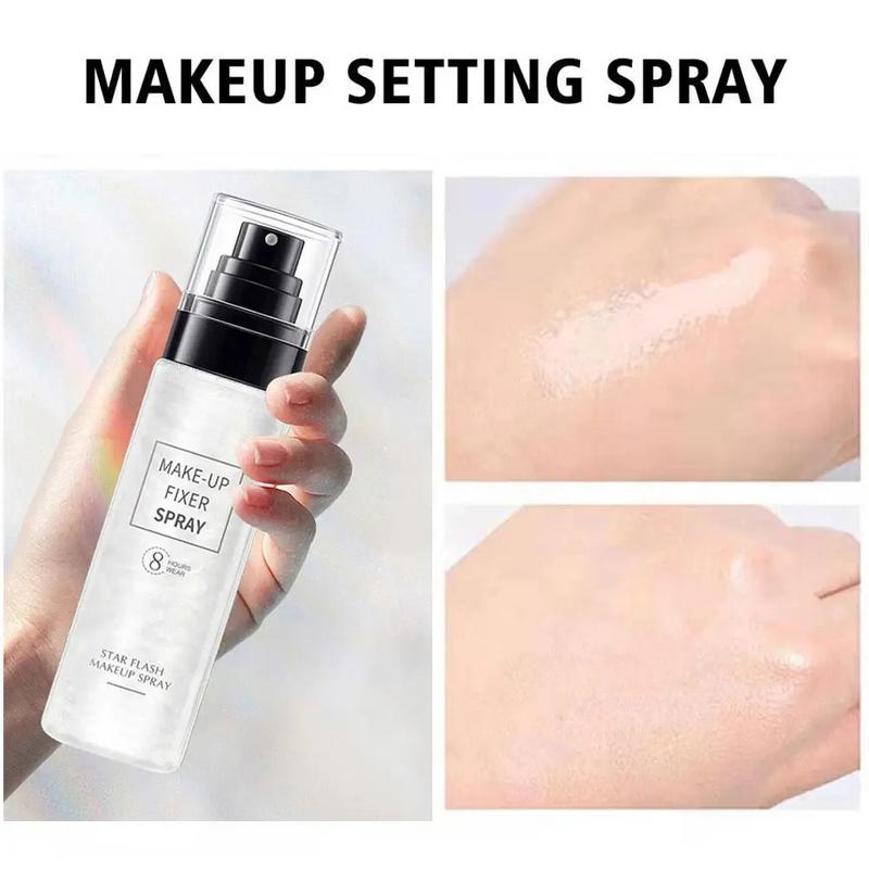 Product Introduction of 1PCS 100ml Makeup Fixer Spray Waterproof Sweatproof Oil Spray Hydrating Fixing Cosmetics Long Makeup Control Lasting Settin W9Y8 10