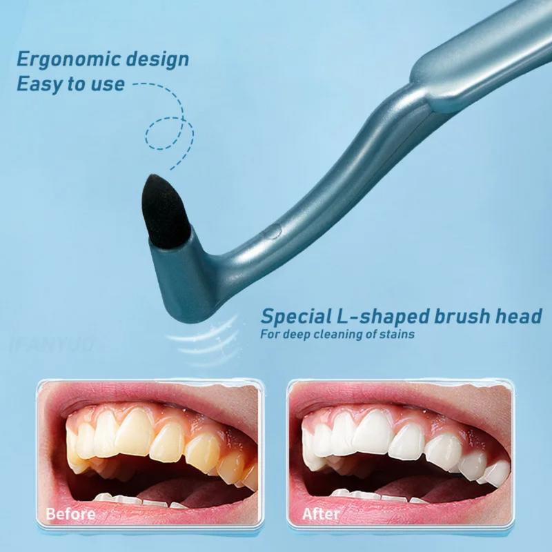 Bàn Chải Làm Sạch Vết Bẩn Răng, Thủ Công, Không Chạy Bằng, Cầm Tay, Chăm Sóc Răng Miệng, Dụng Cụ Loại Bỏ Mảng Bám 2