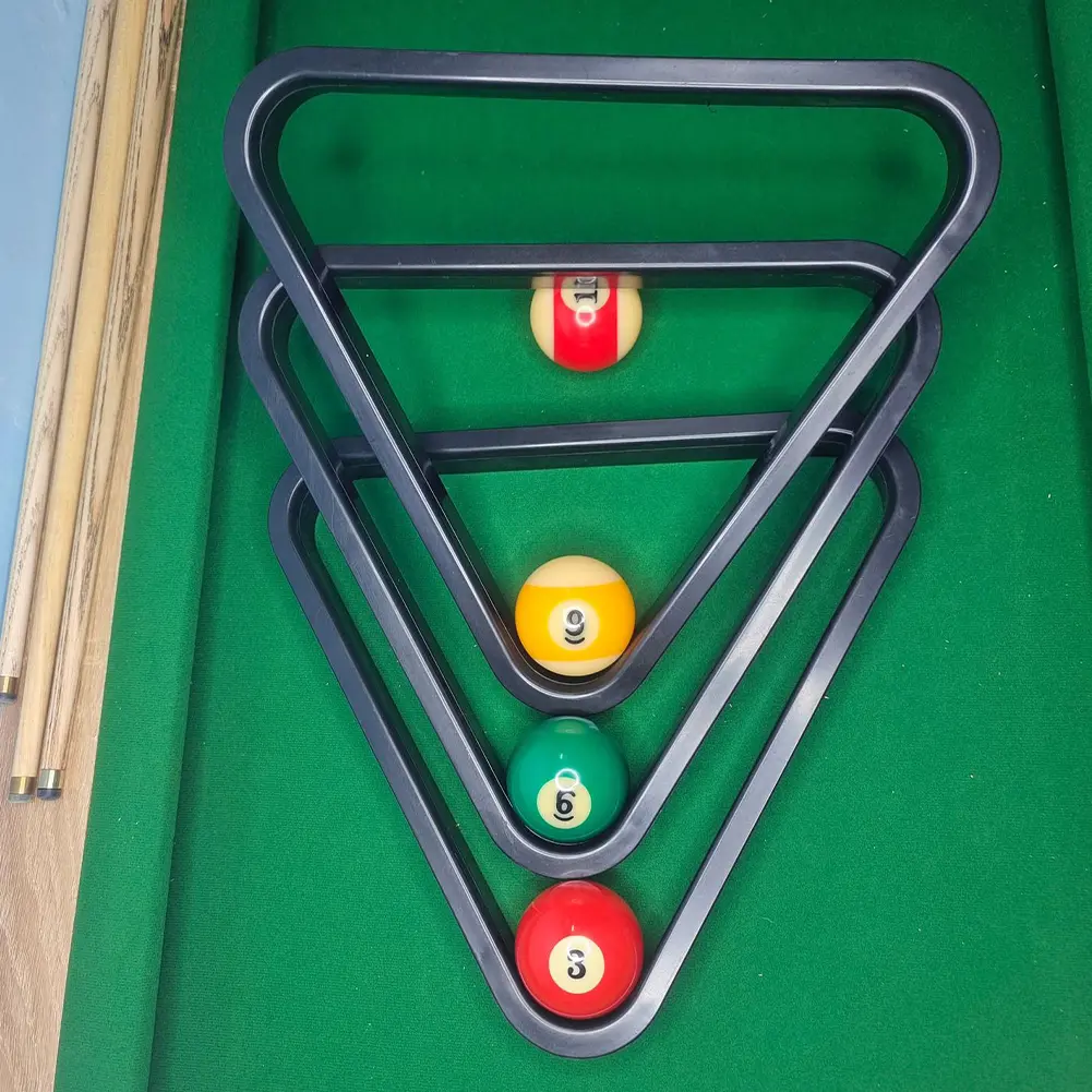 1PC Billiard Plastic Tripod Rack Multi-Size Set Up Billiard Rack Billiard Supplies #464514